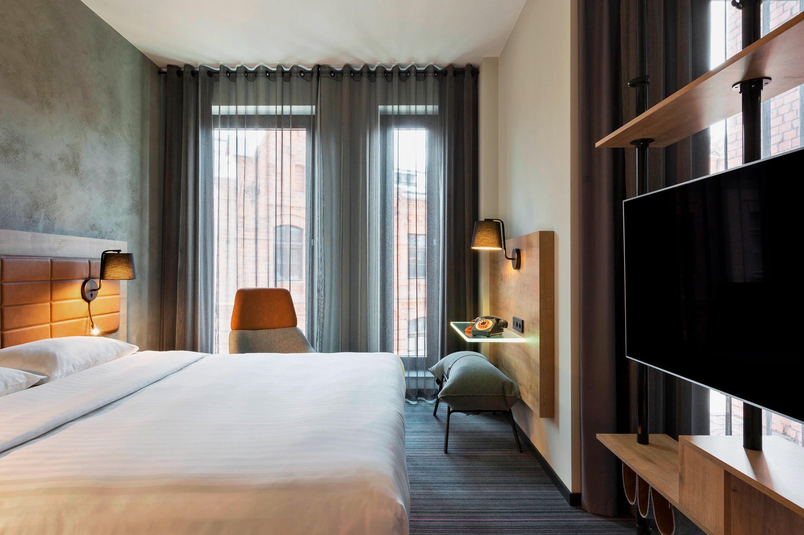 Moxy Warsaw Praga, rooms