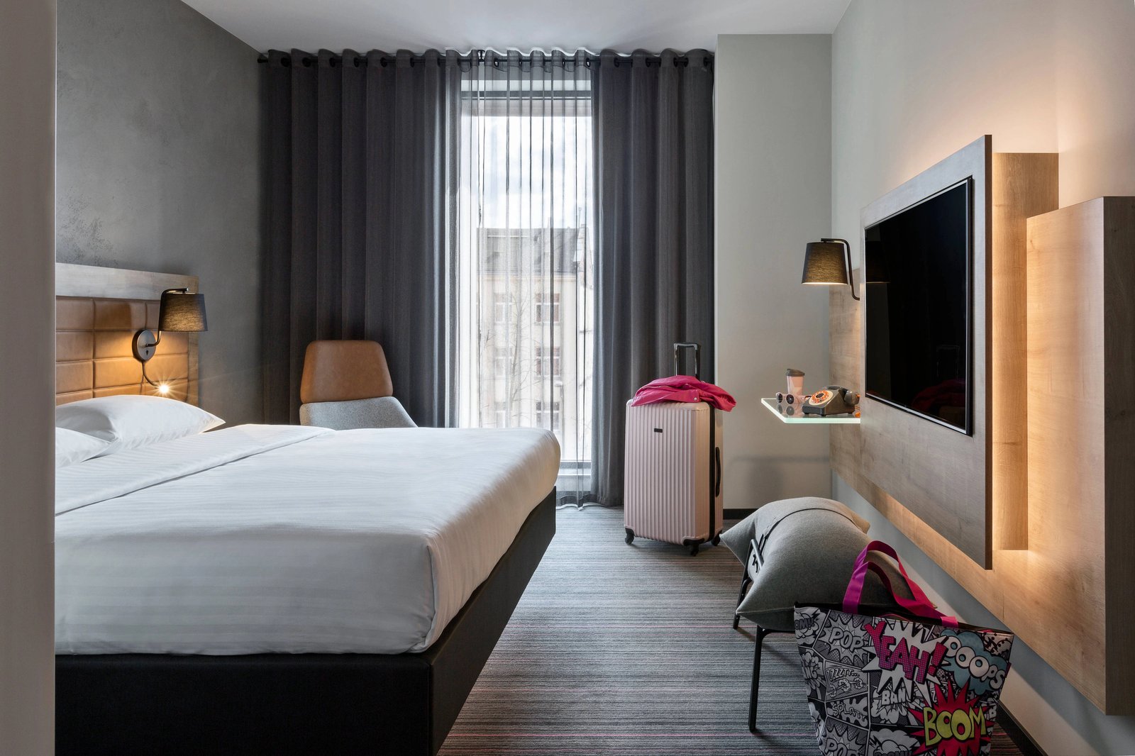 Moxy Warsaw Praga, rooms