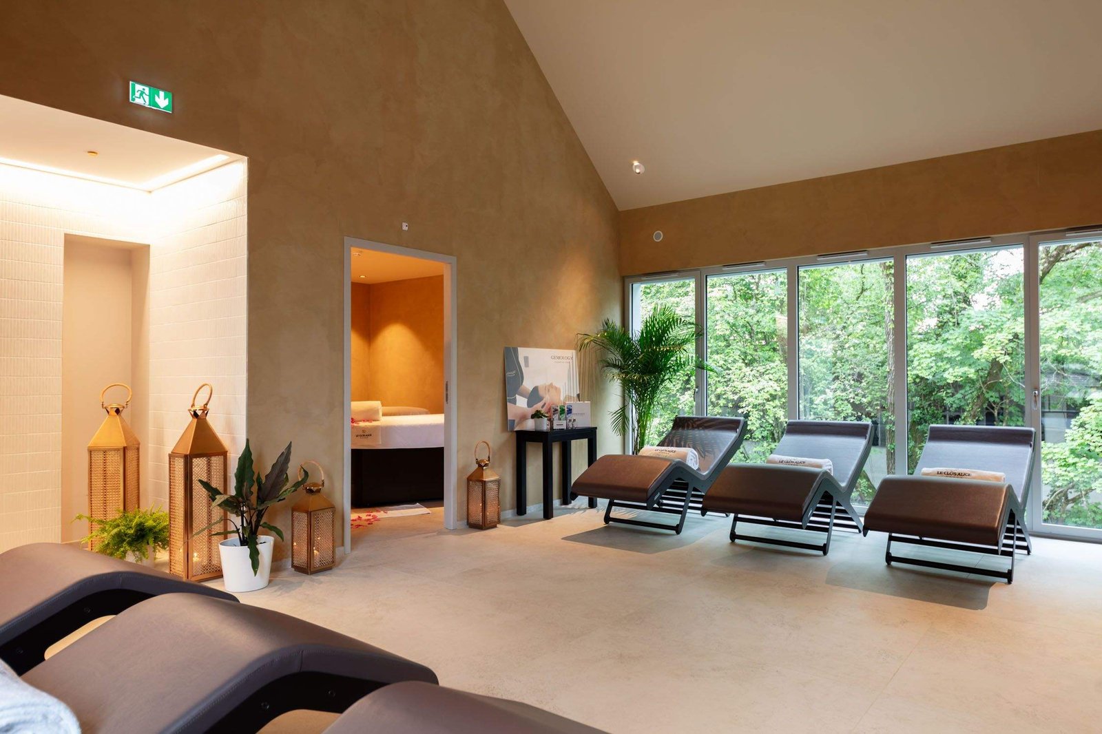 Hôtel Le Clos Alice, the spa
