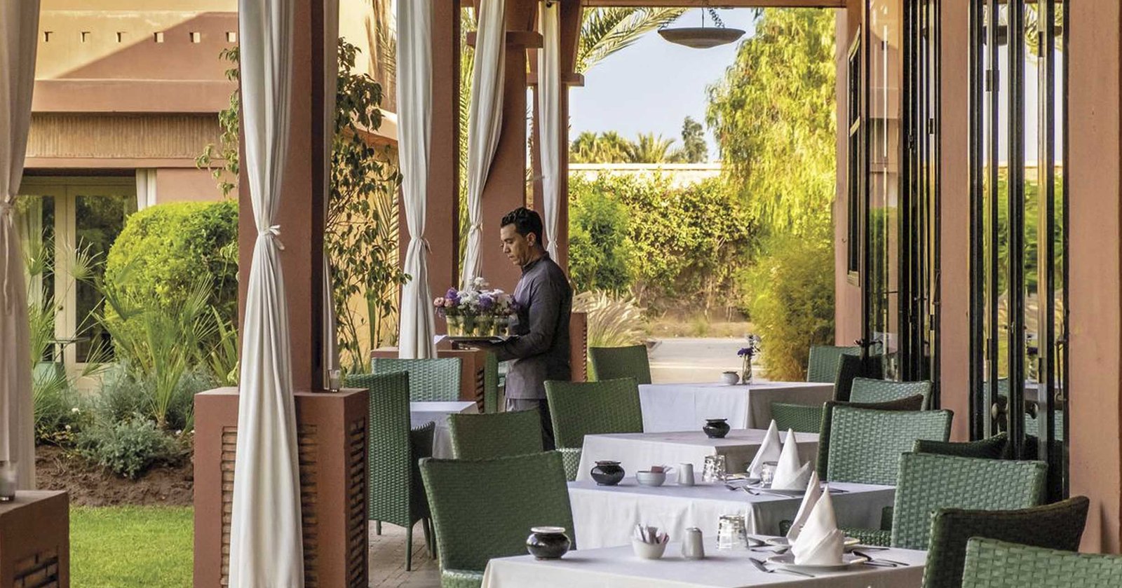 Domaine des Remparts Hotel & Spa, at the table