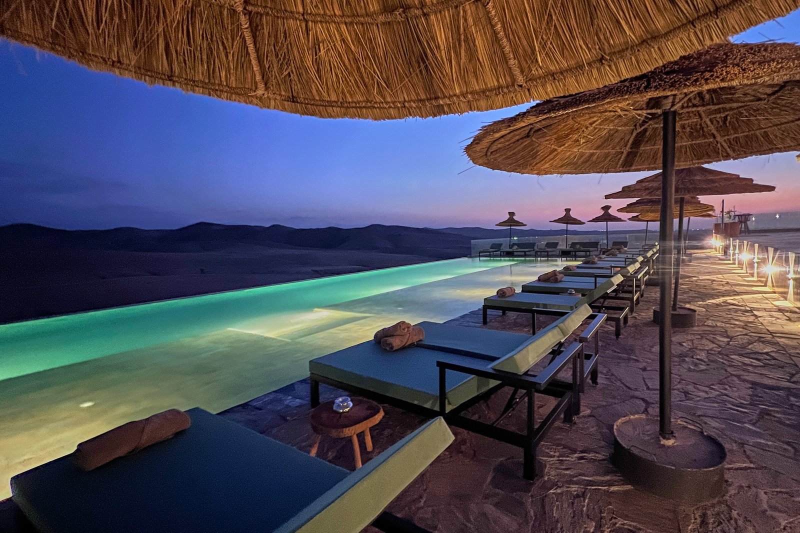 Stellar Agafay Desert Camp, the pool