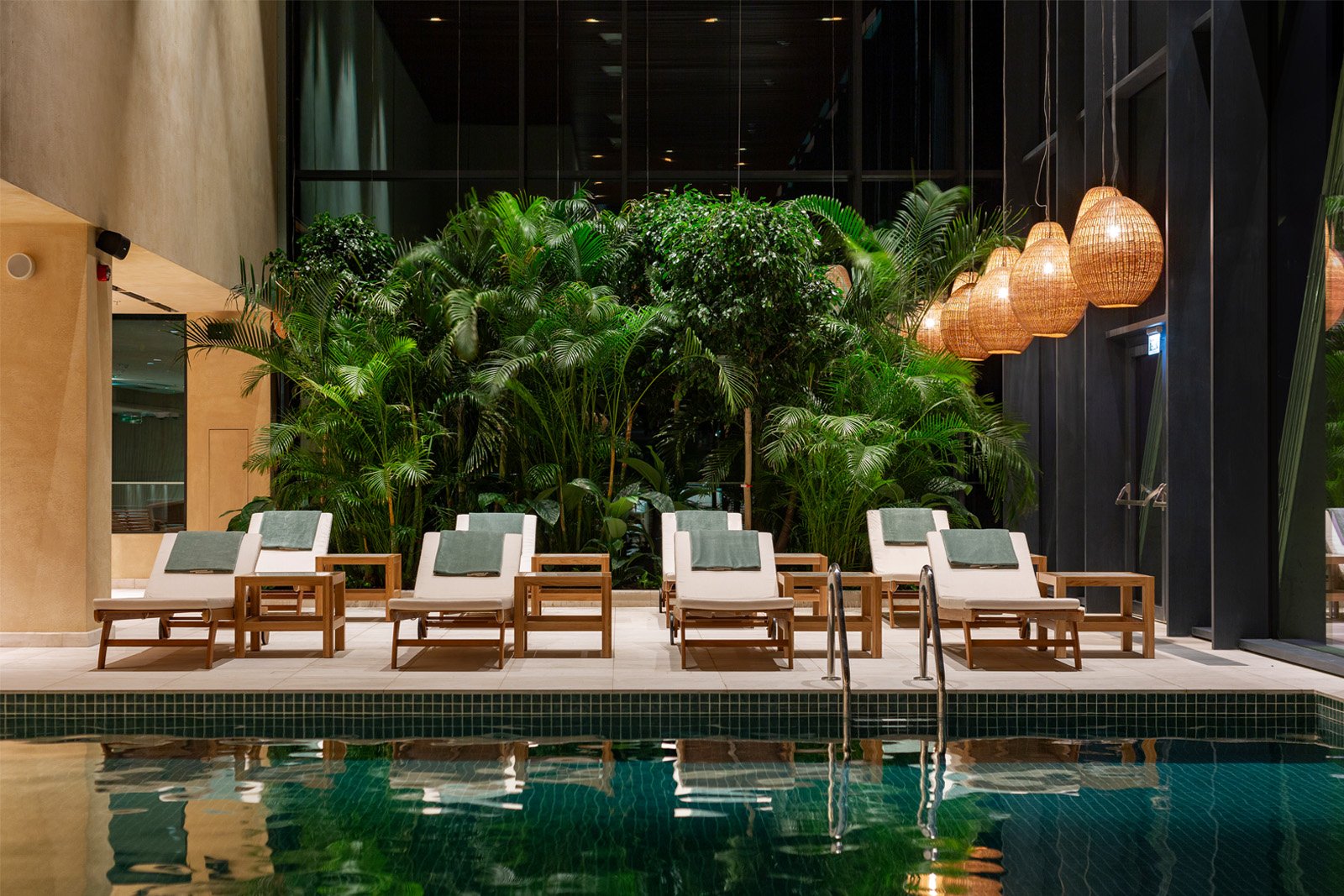 Bodbe Hotel, the pool