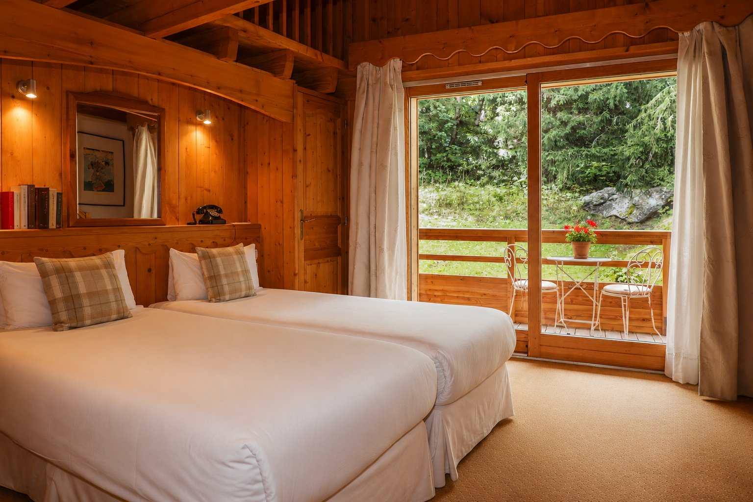 Chalet Hôtel & Spa Jeu de Paume, rooms