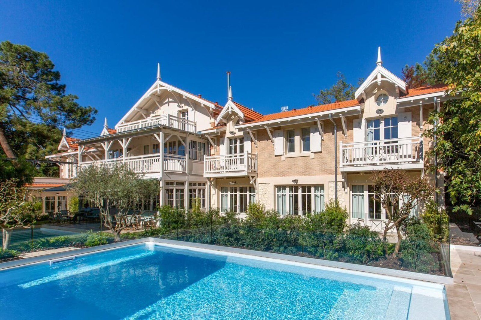 La Villa du Moulleau, the pool