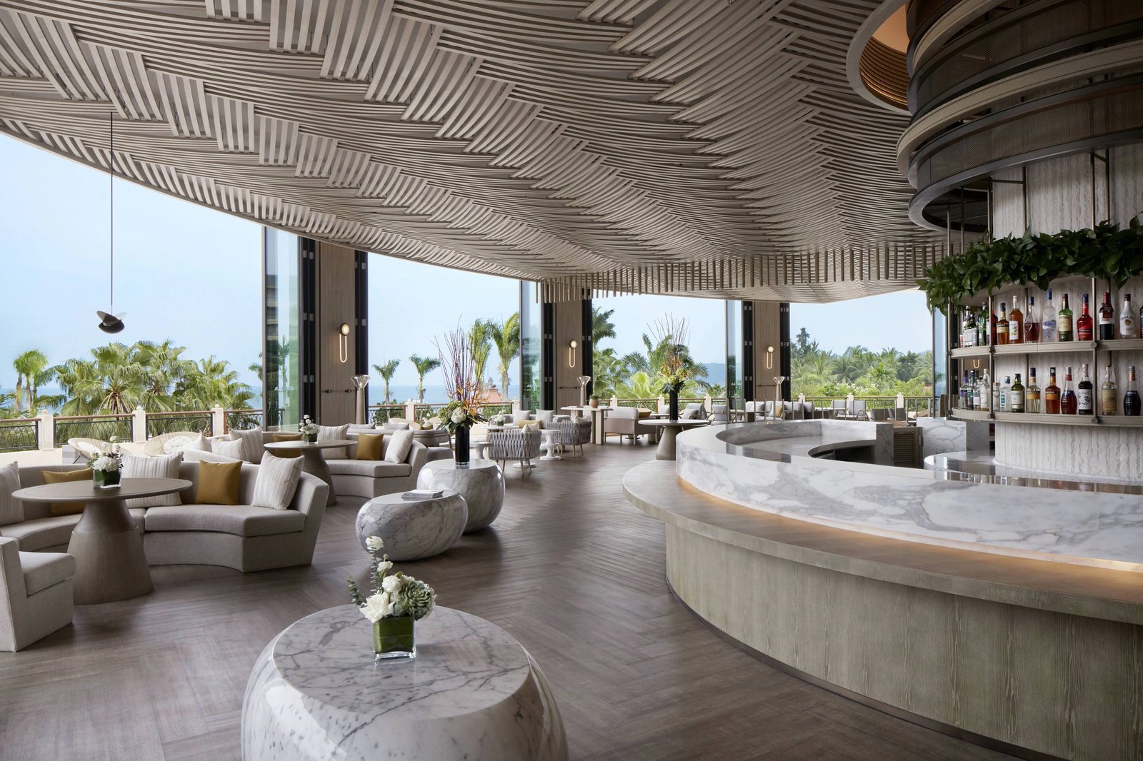 Sanya Marriott Yalong Bay Resort & Spa, at the table