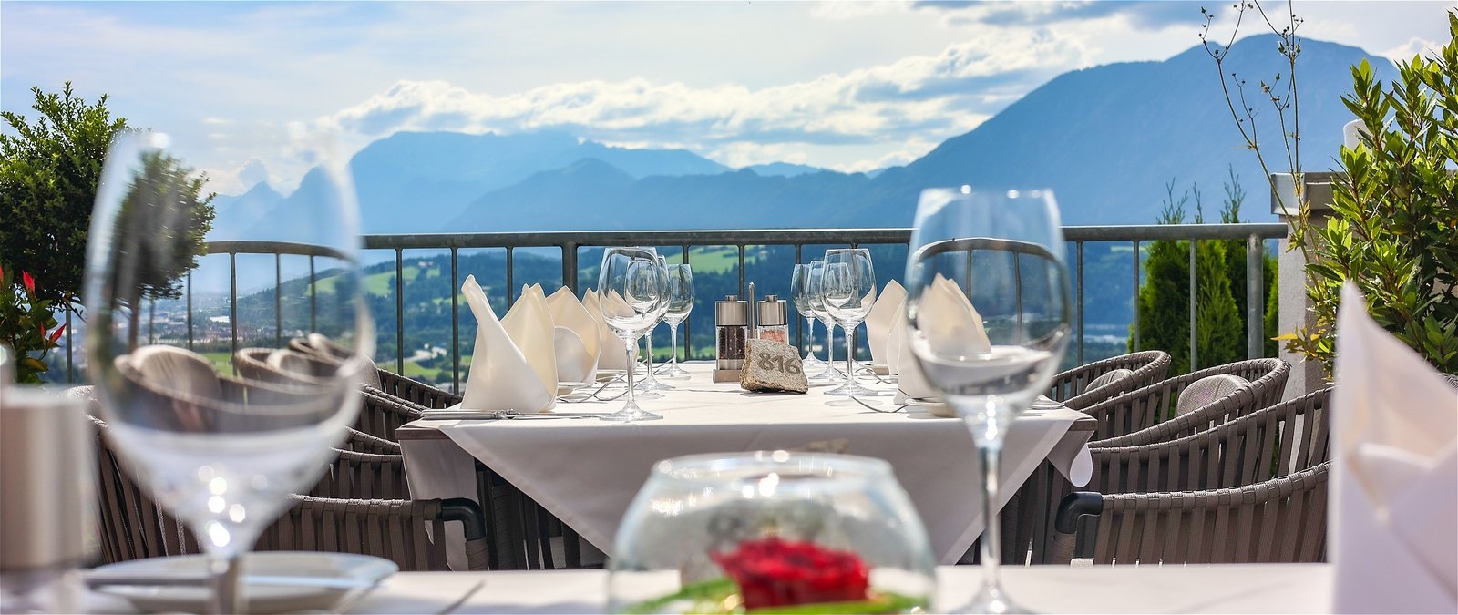 Hotel Panorama Royal Bad Häring, at the table