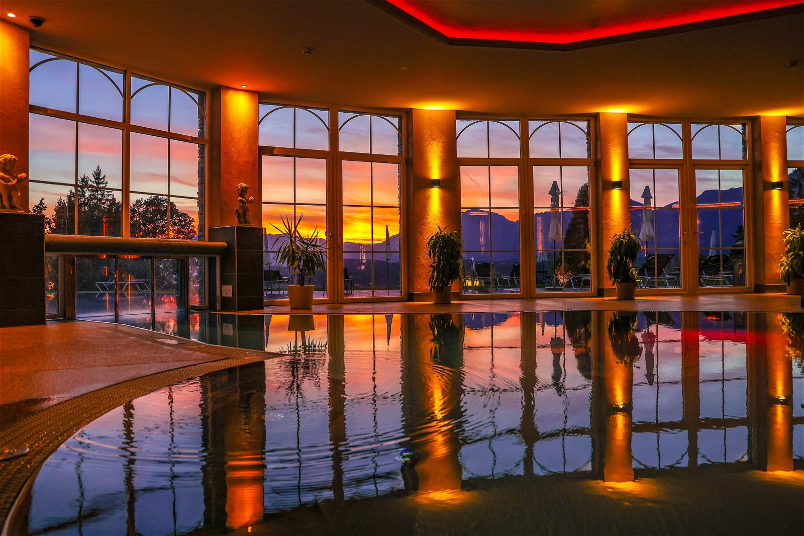Hotel Panorama Royal Bad Häring, the pool