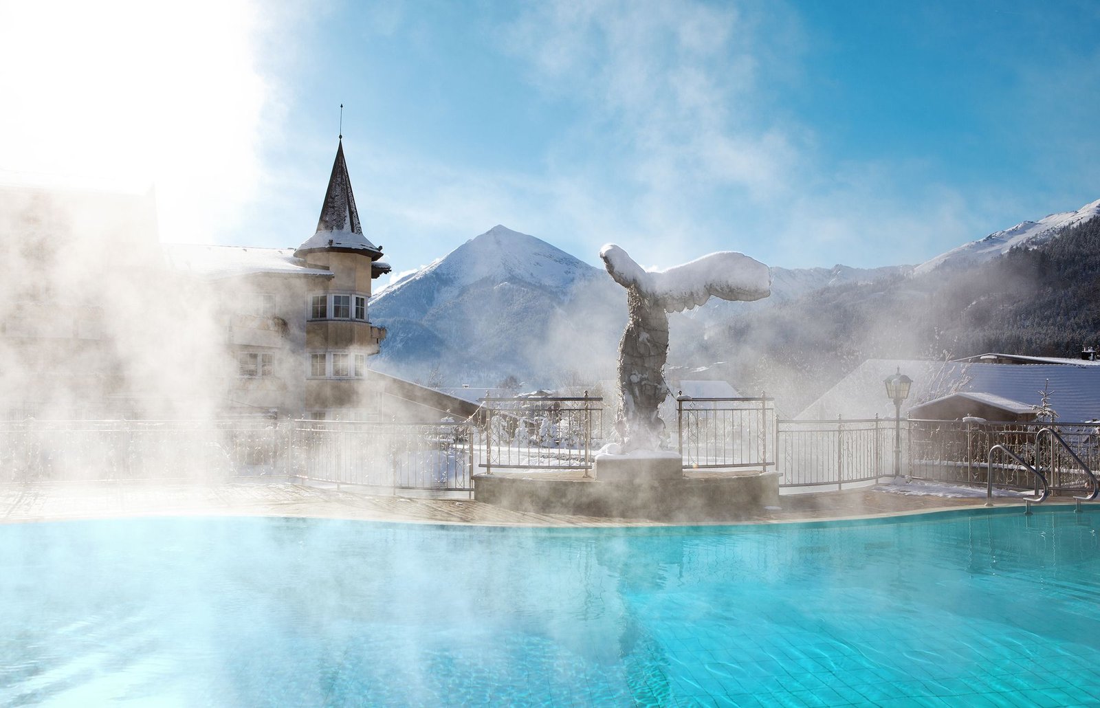 Posthotel Achenkirch, the pool