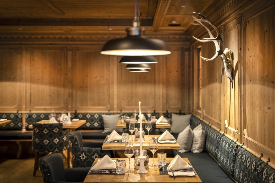 Almwellness Hotel Pierer, at the table