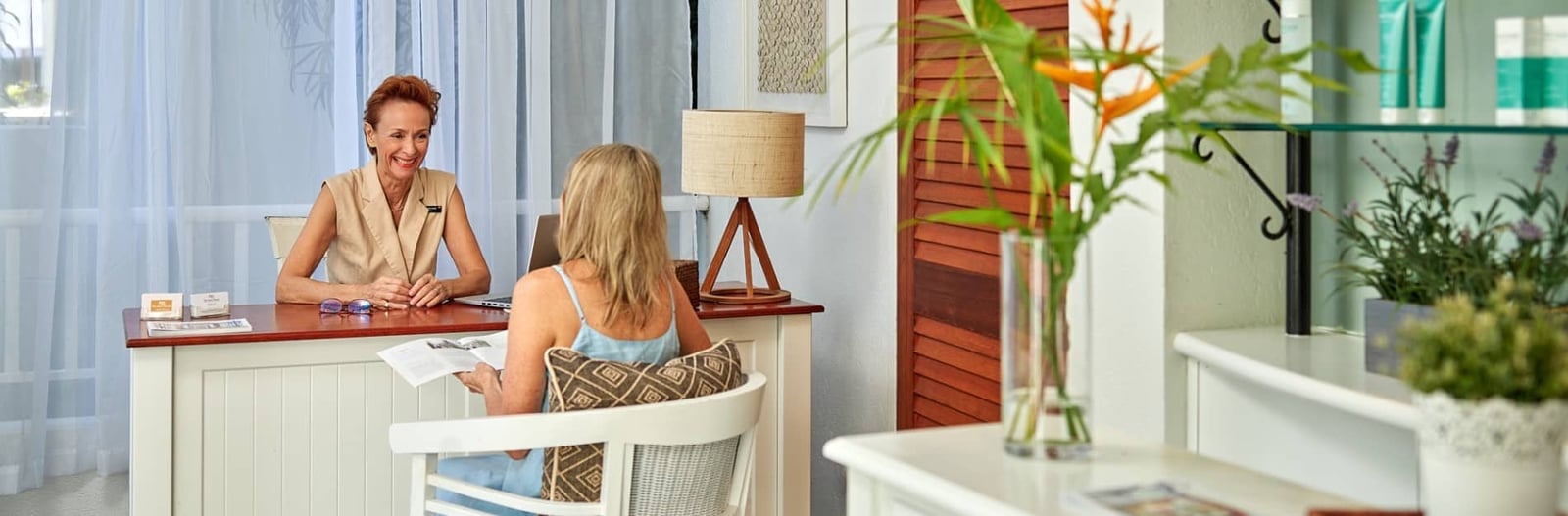 The Reef House Adults Retreat, the spa