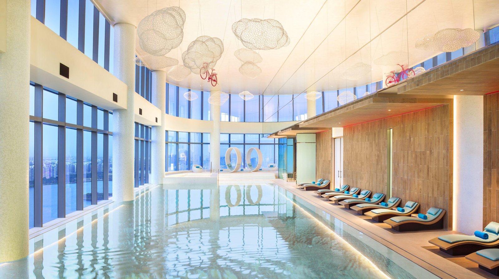 W Suzhou, the pool