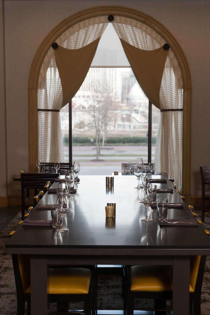 The Royal Sonesta Harbor Court Baltimore, at the table