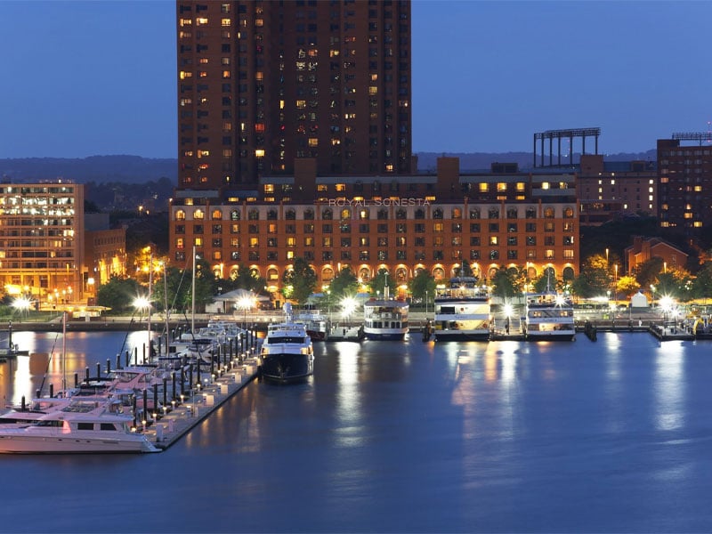 The Royal Sonesta Harbor Court Baltimore, how it began