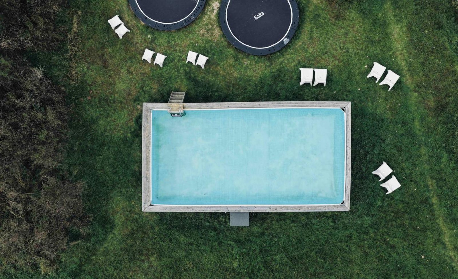 Cisowy Zakątek, the pool