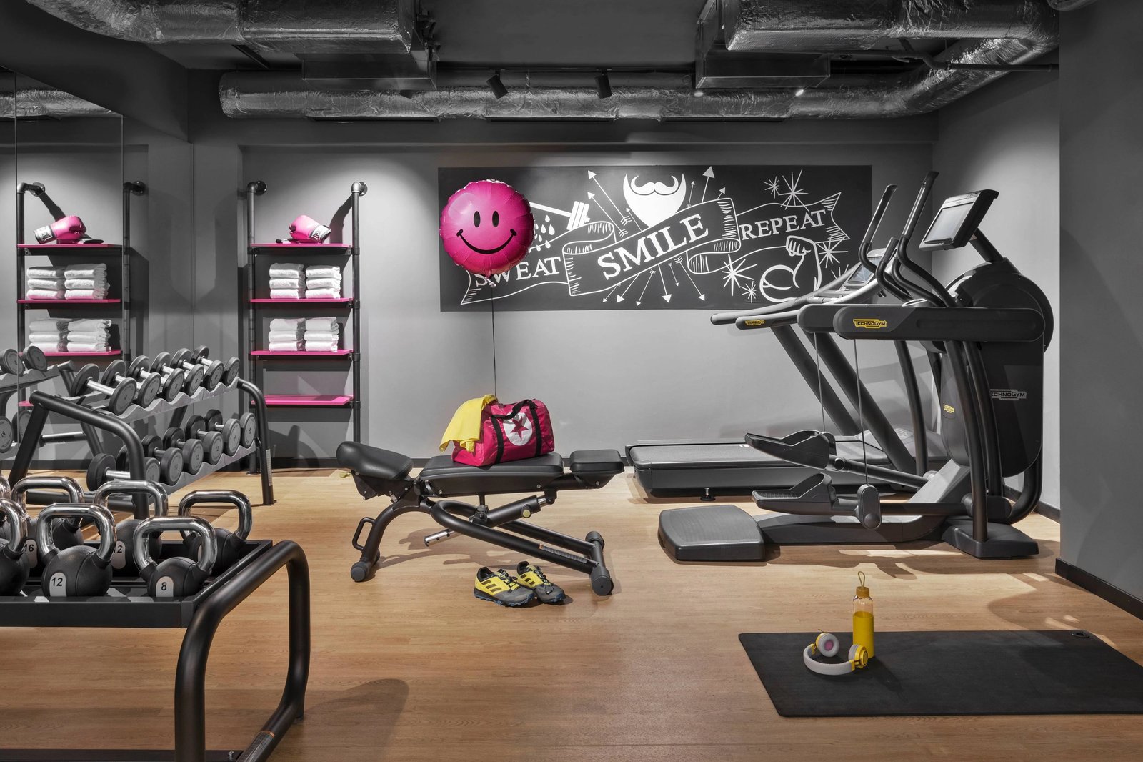Moxy Bucharest Old Town, the gym