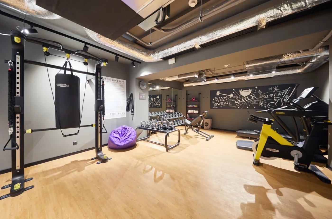 Moxy Bucharest Old Town, the gym