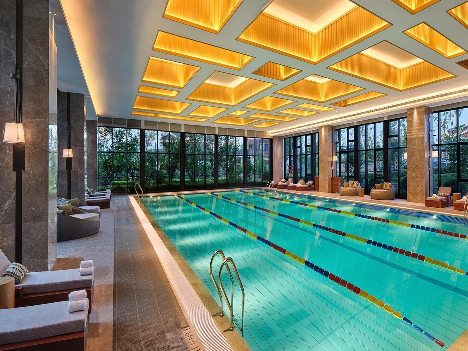 Hualuxe Suzhou Bay Hot Spring Resort , An Ihg Hotel, the pool