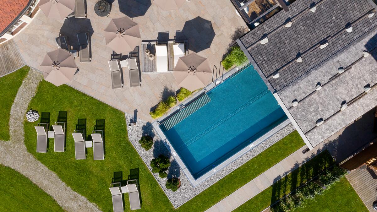Vitalhotel Edelweiss, the pool