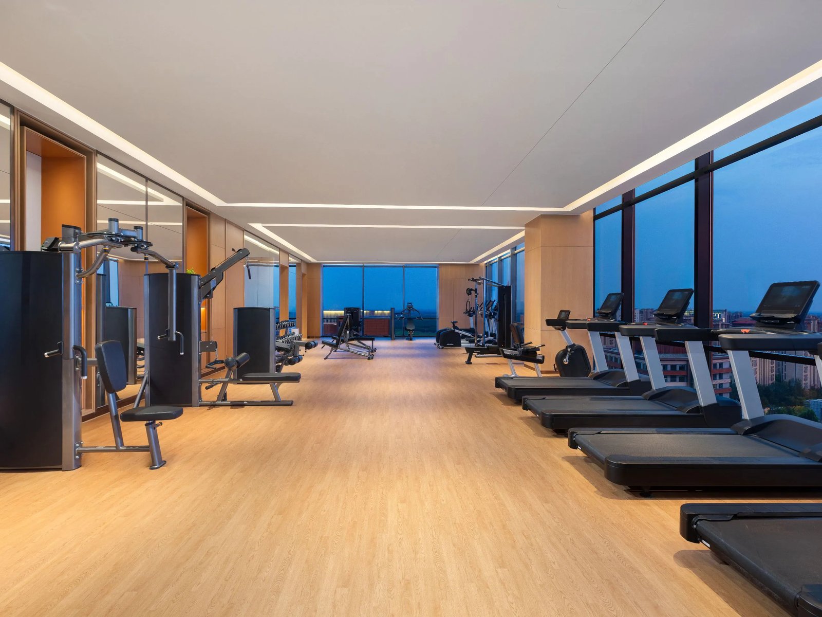 The Perennial Tianjin, A JdV by Hyatt Hotel, the studio and gym