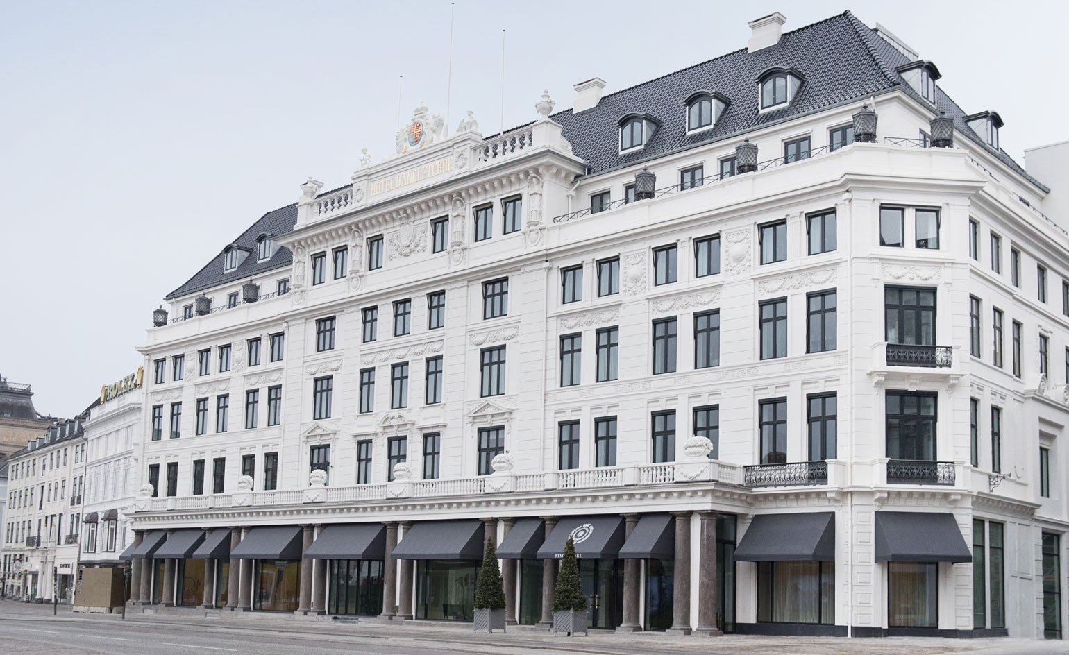 Hotel d'Angleterre, how it began