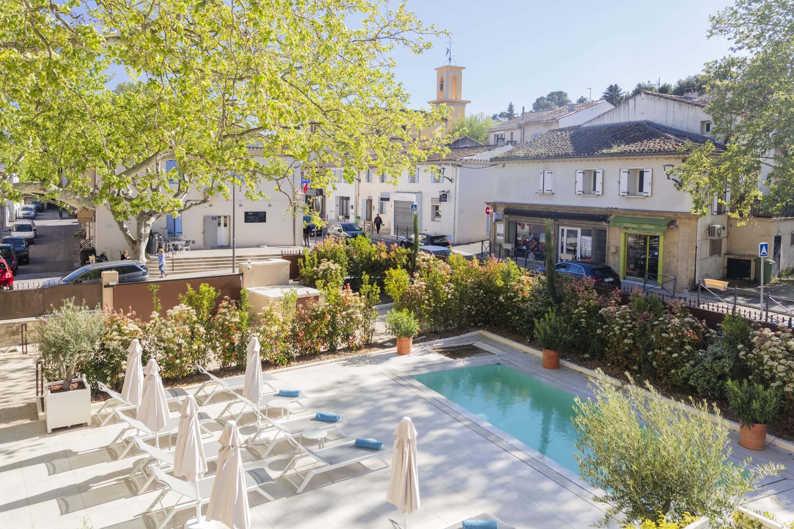 La Bastide Bourrelly, the pool