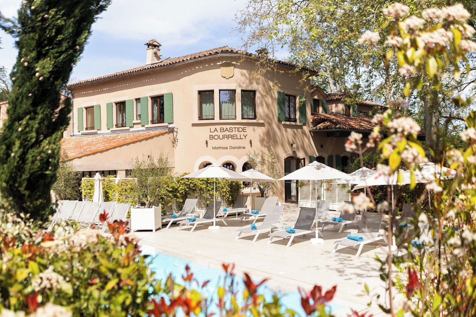La Bastide Bourrelly, the pool