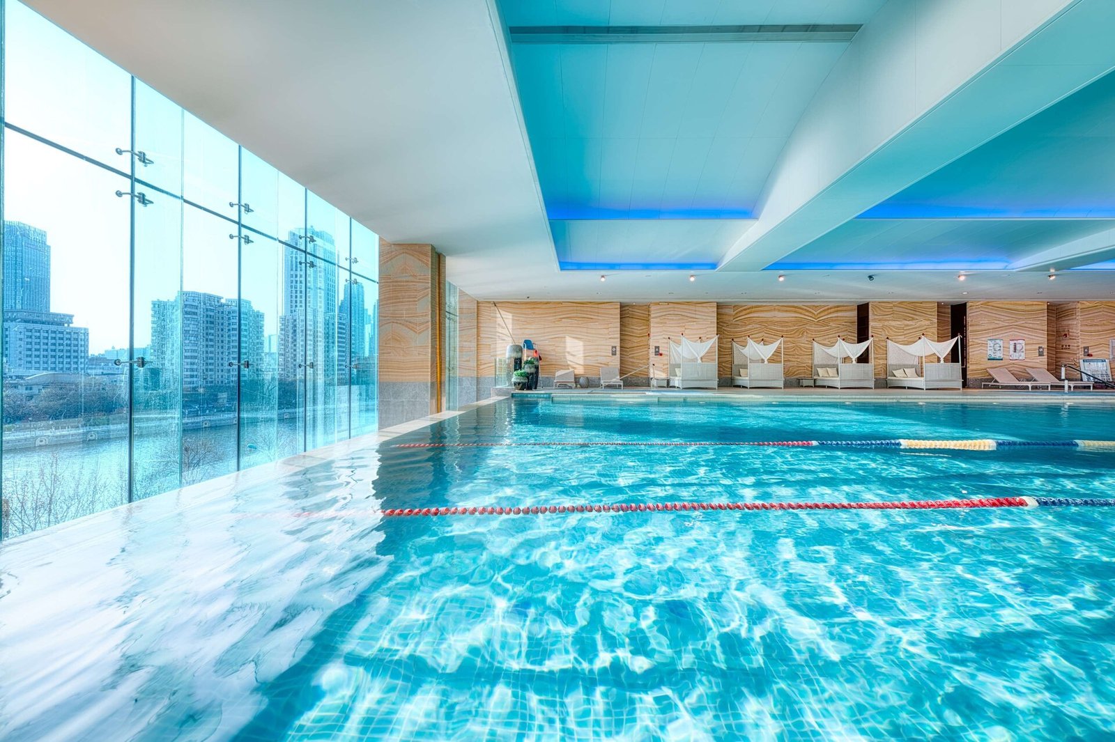 Shangri-La Hotel, Tianjin, the pool
