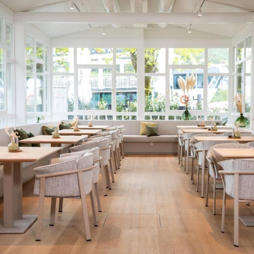 apollo ACHTQUARTIER - Das Hotel am Mondsee, at the table