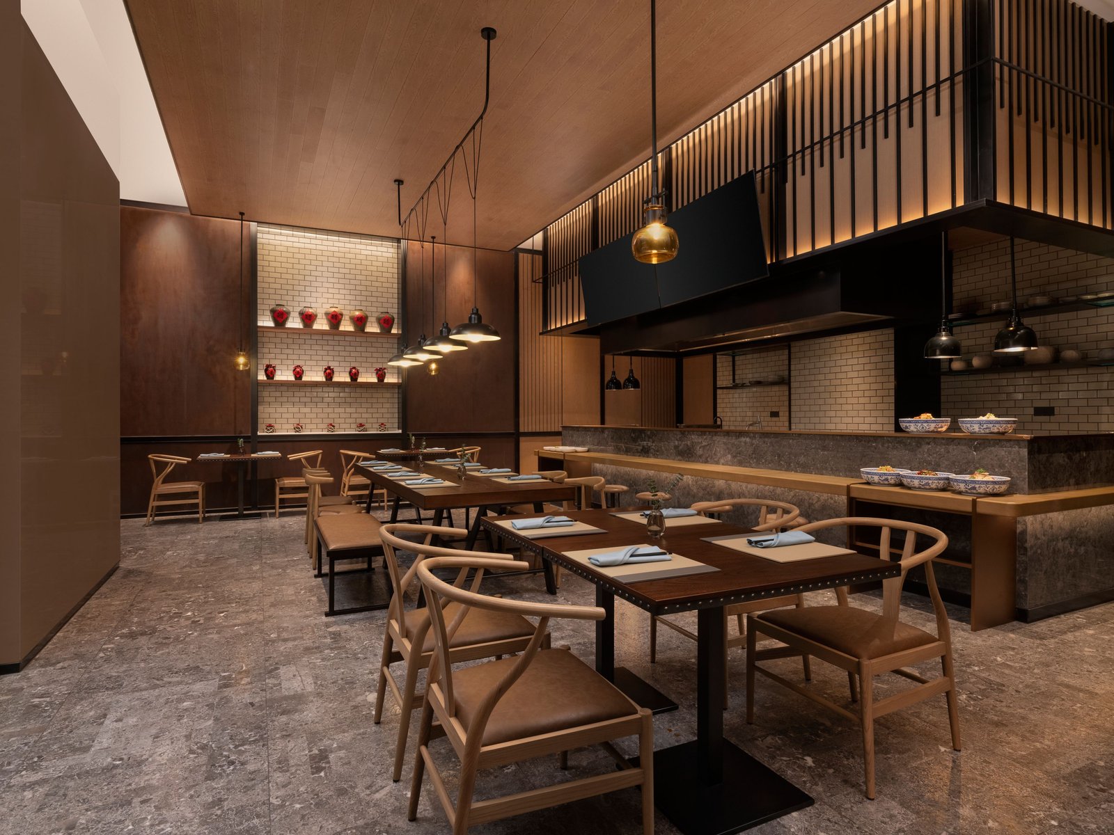 Sheraton Taiyuan, at the table