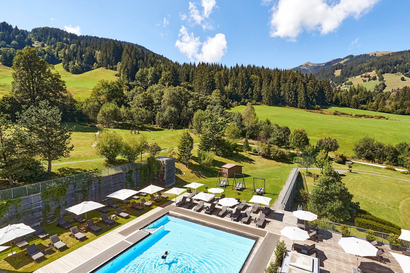 Kempinski Hotel Das Tirol, the pool
