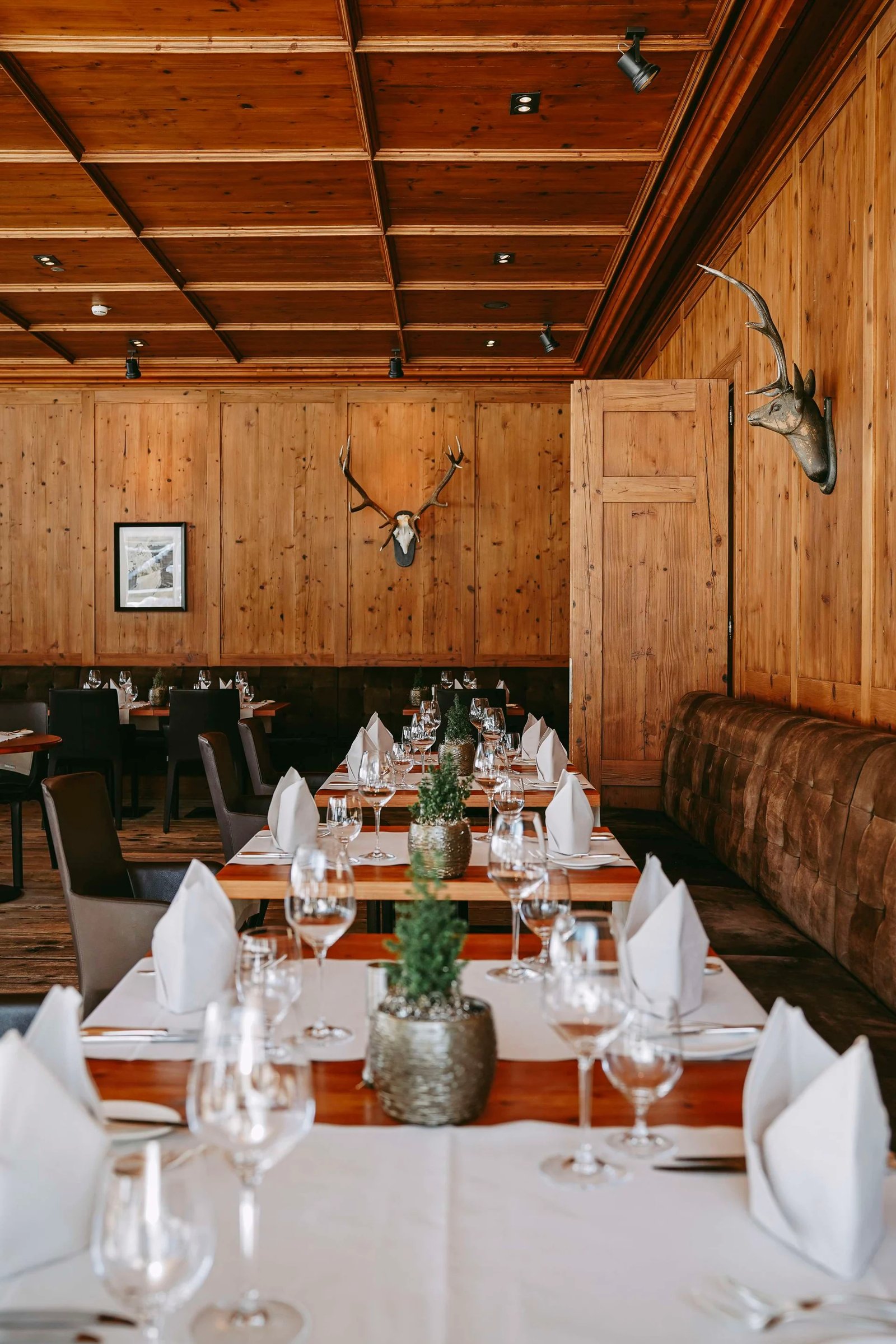 Kempinski Hotel Das Tirol, at the table