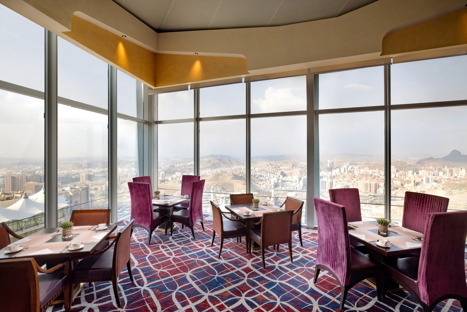 Makkah Clock Royal Tower - A Fairmont Hotel, at the table