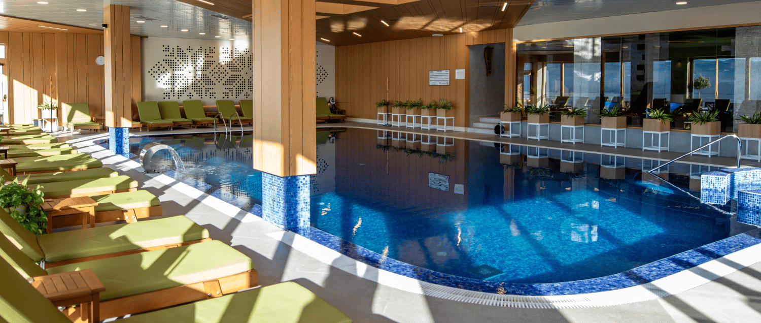 Wine & SPA Hotel Chukara, the pool