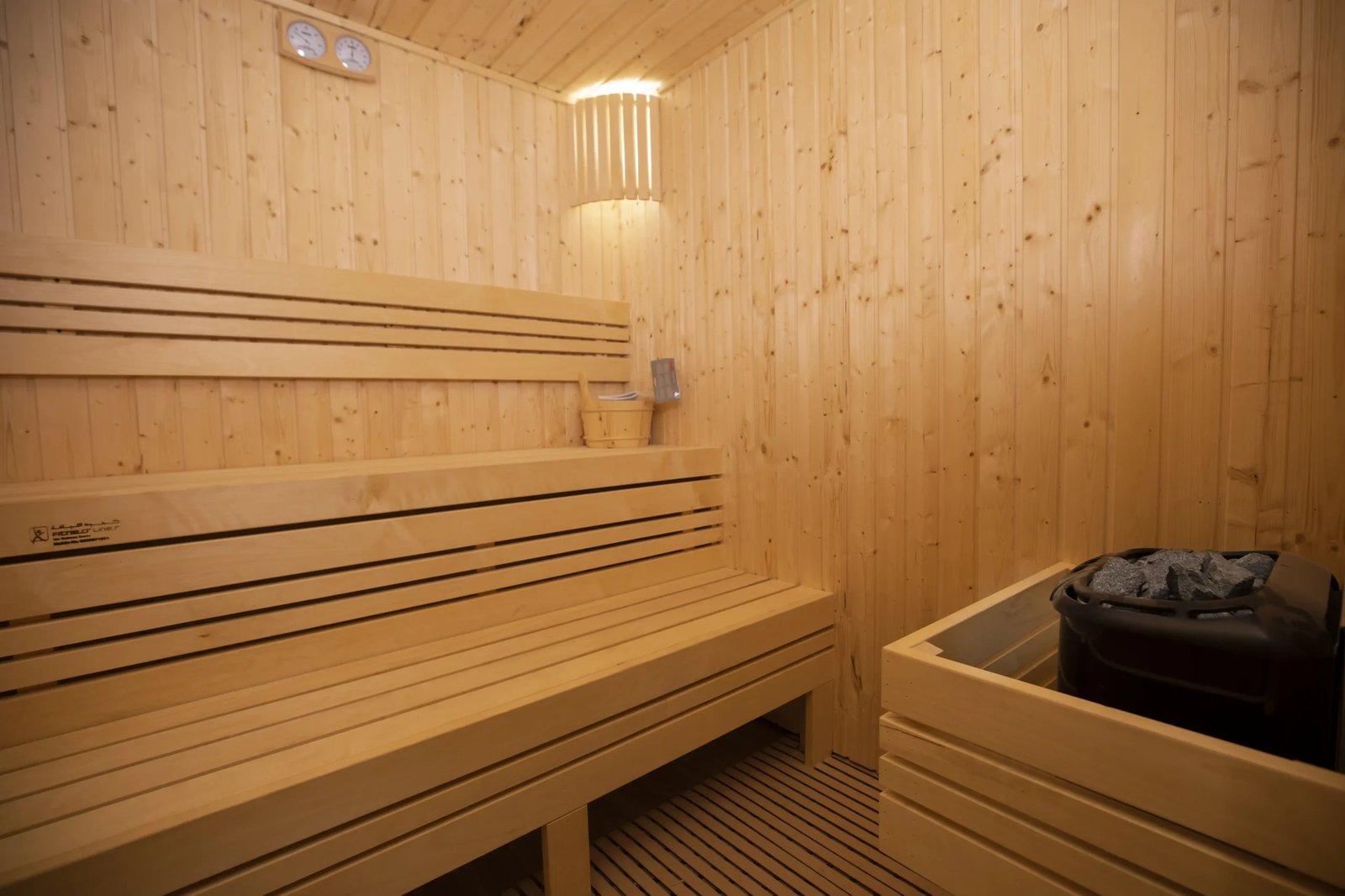Waves Hotel, the gym and sauna