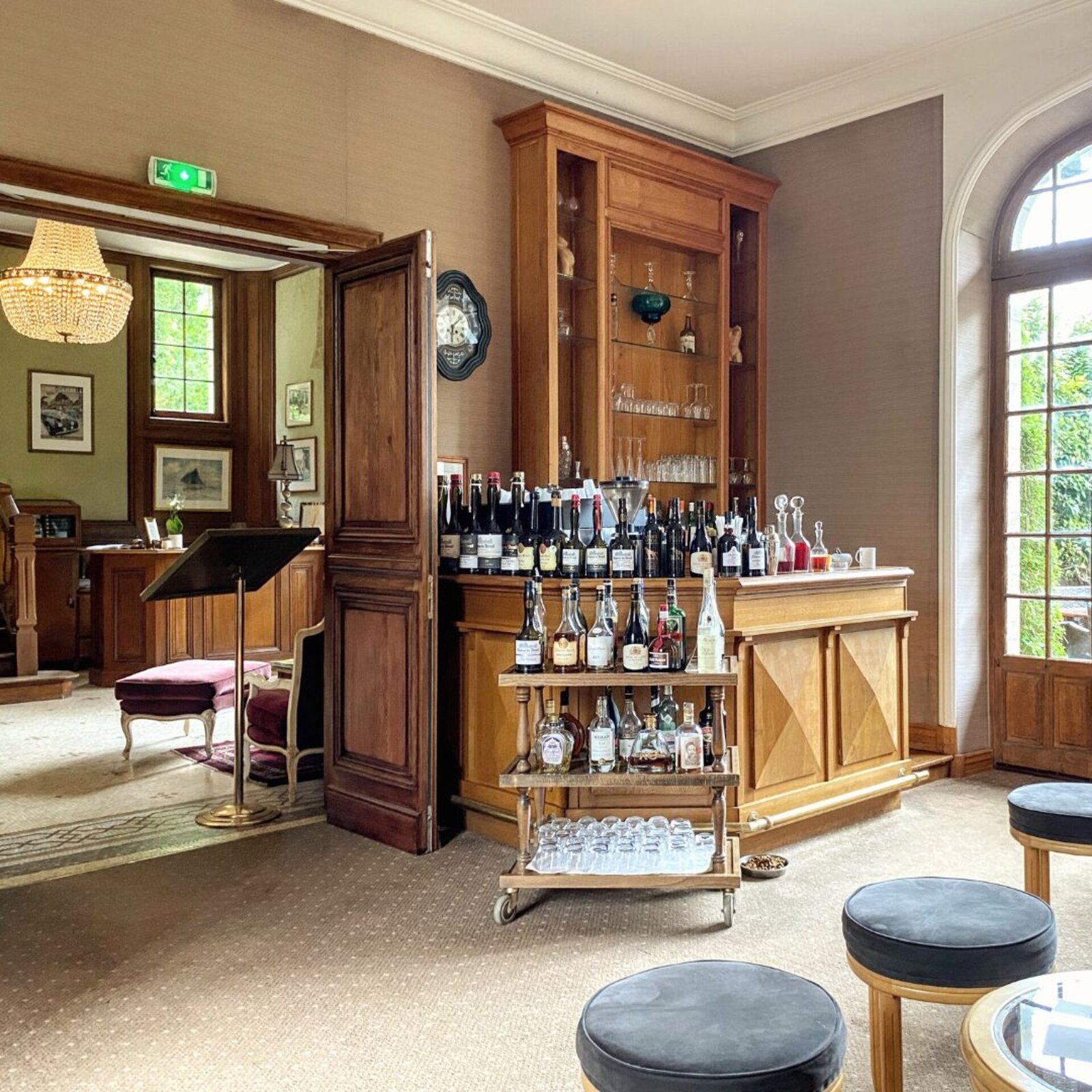 Le Moulin de Connelles, hotel bar