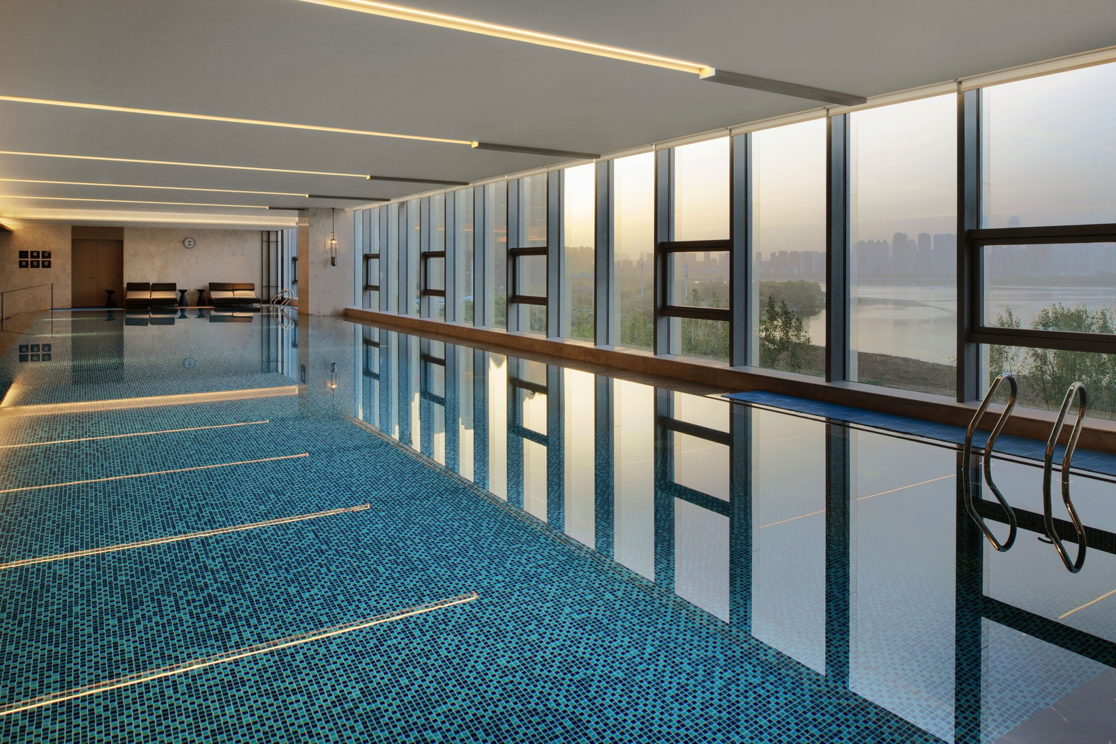 Wuhan Marriott Hotel Wuchang, the pool