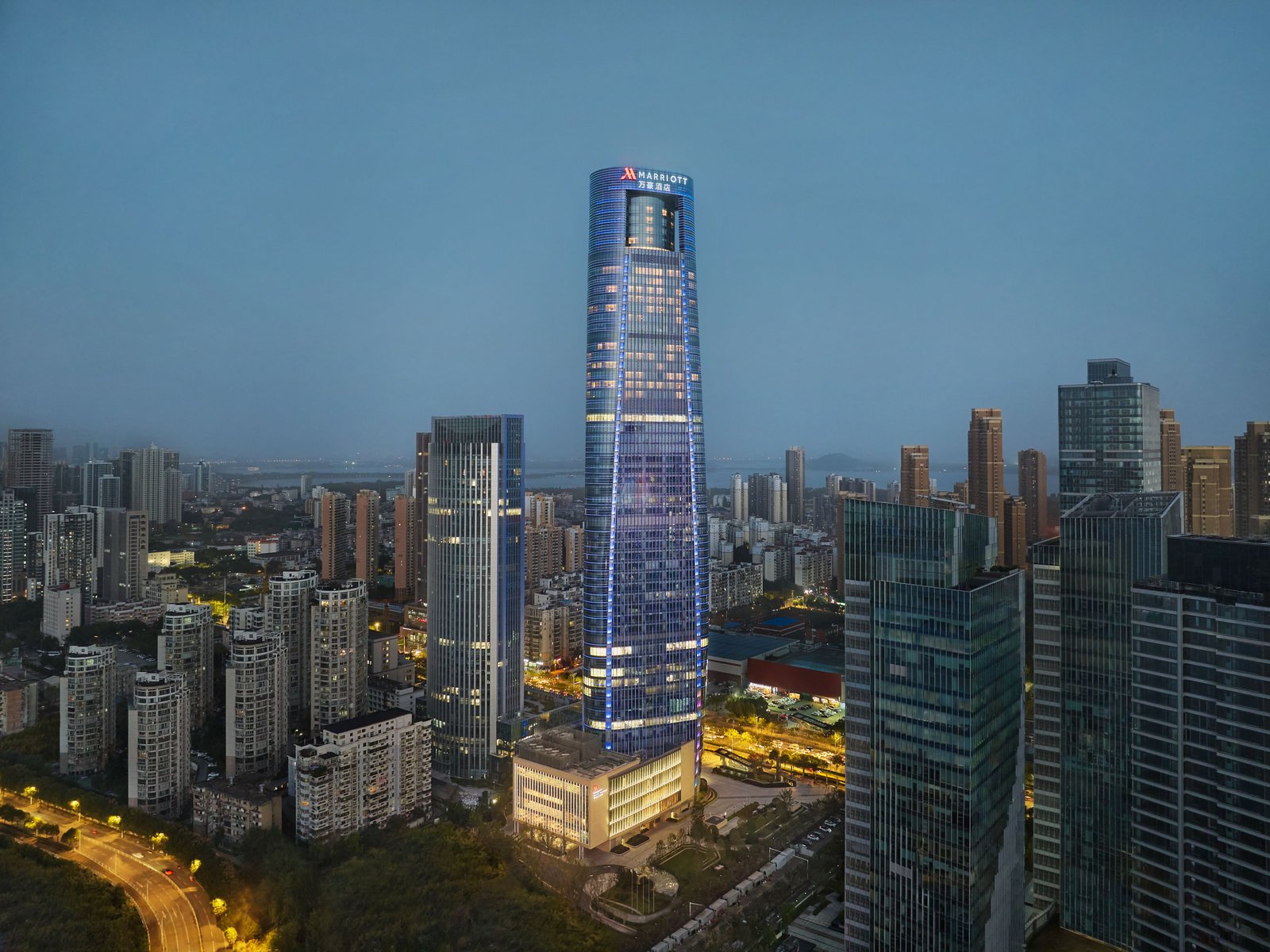 Wuhan Marriott Hotel Wuchang, how it began