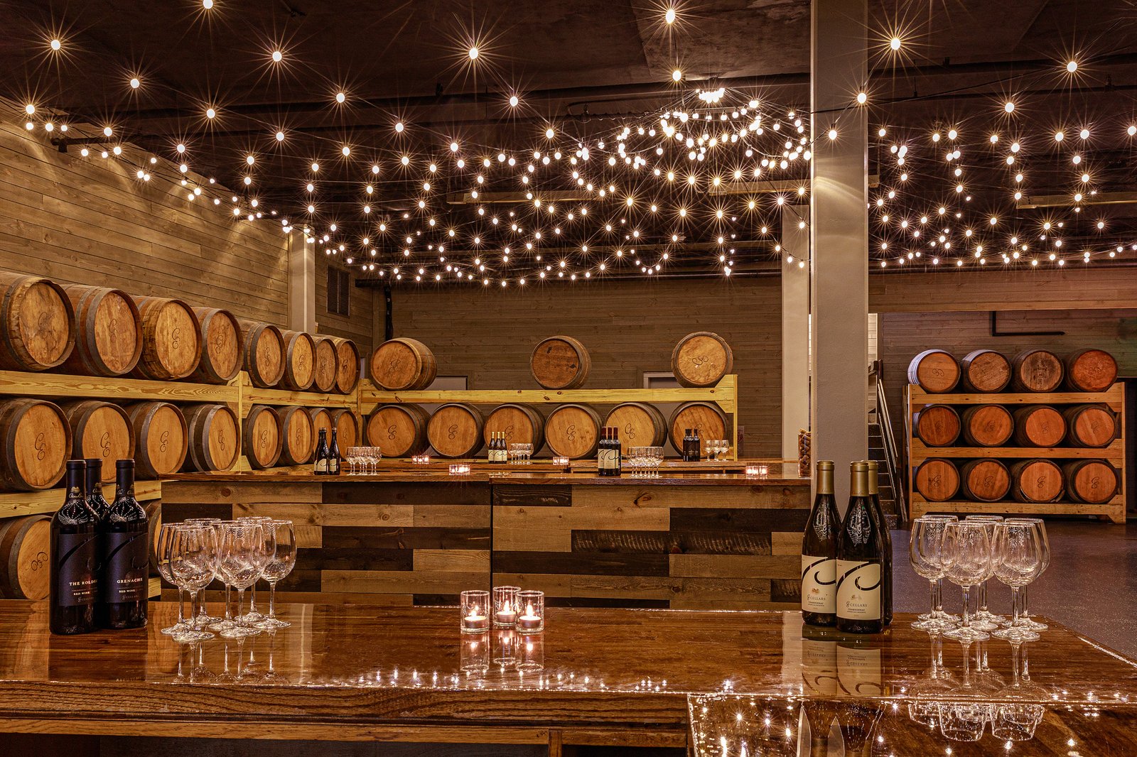 Chateau Elan Winery & Resort, at the table