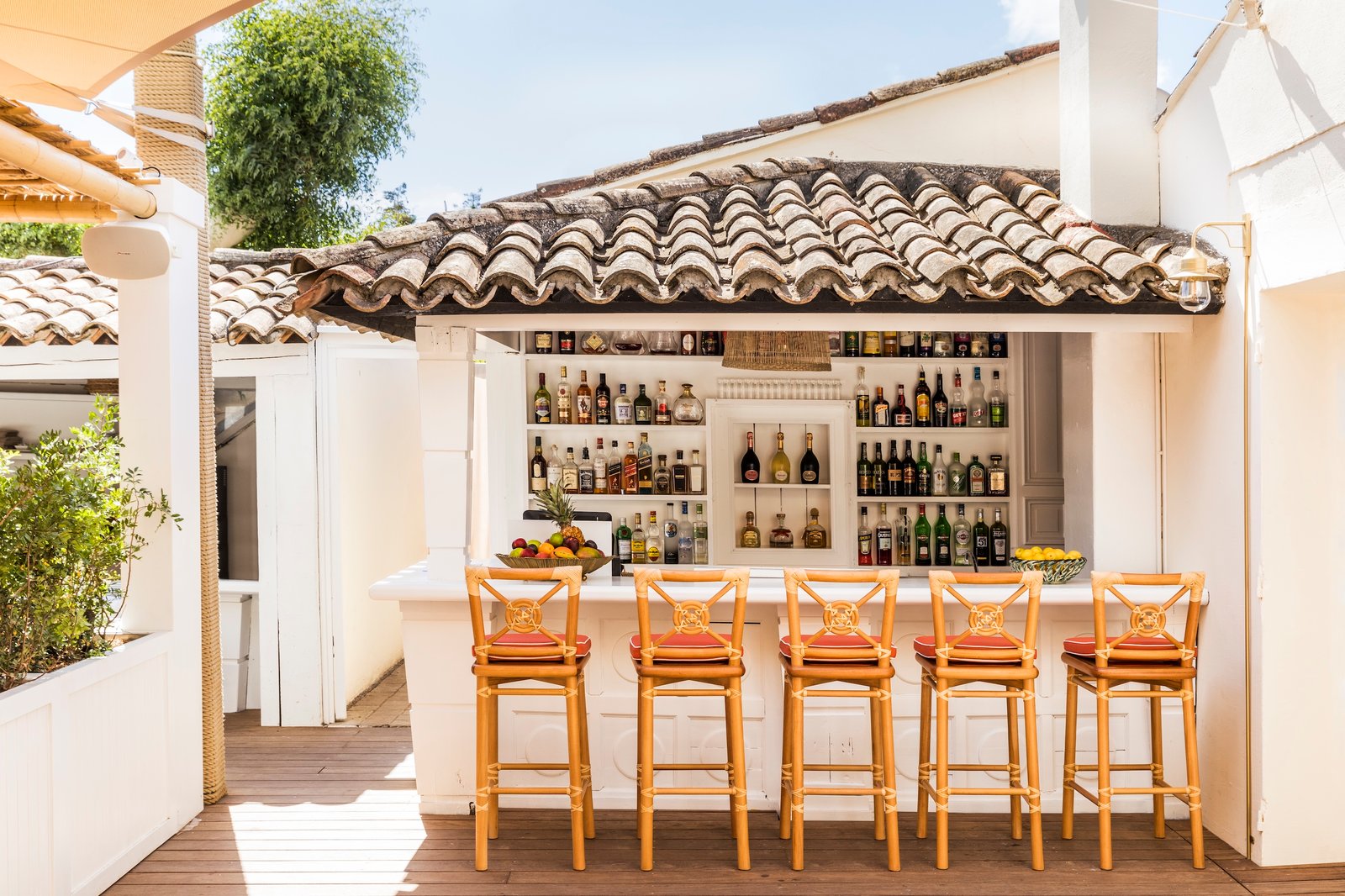 Hôtel La Tartane Saint Tropez, at the table
