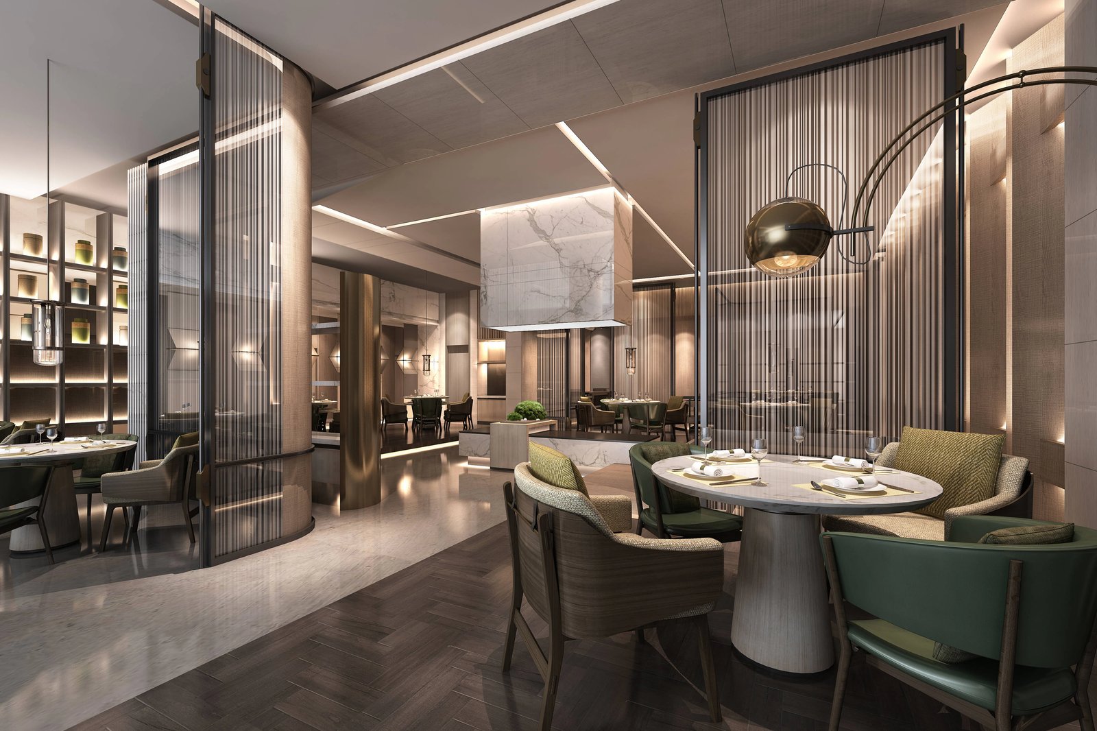 Wuhan Marriott Hotel Hankou, at the table