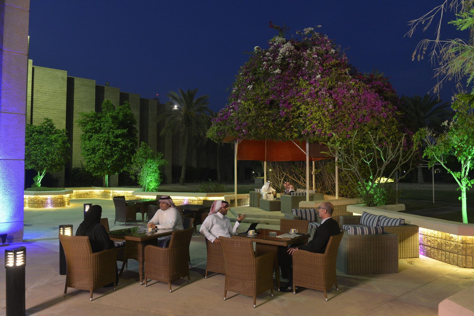 InterContinental Al Jubail Resort, at the table
