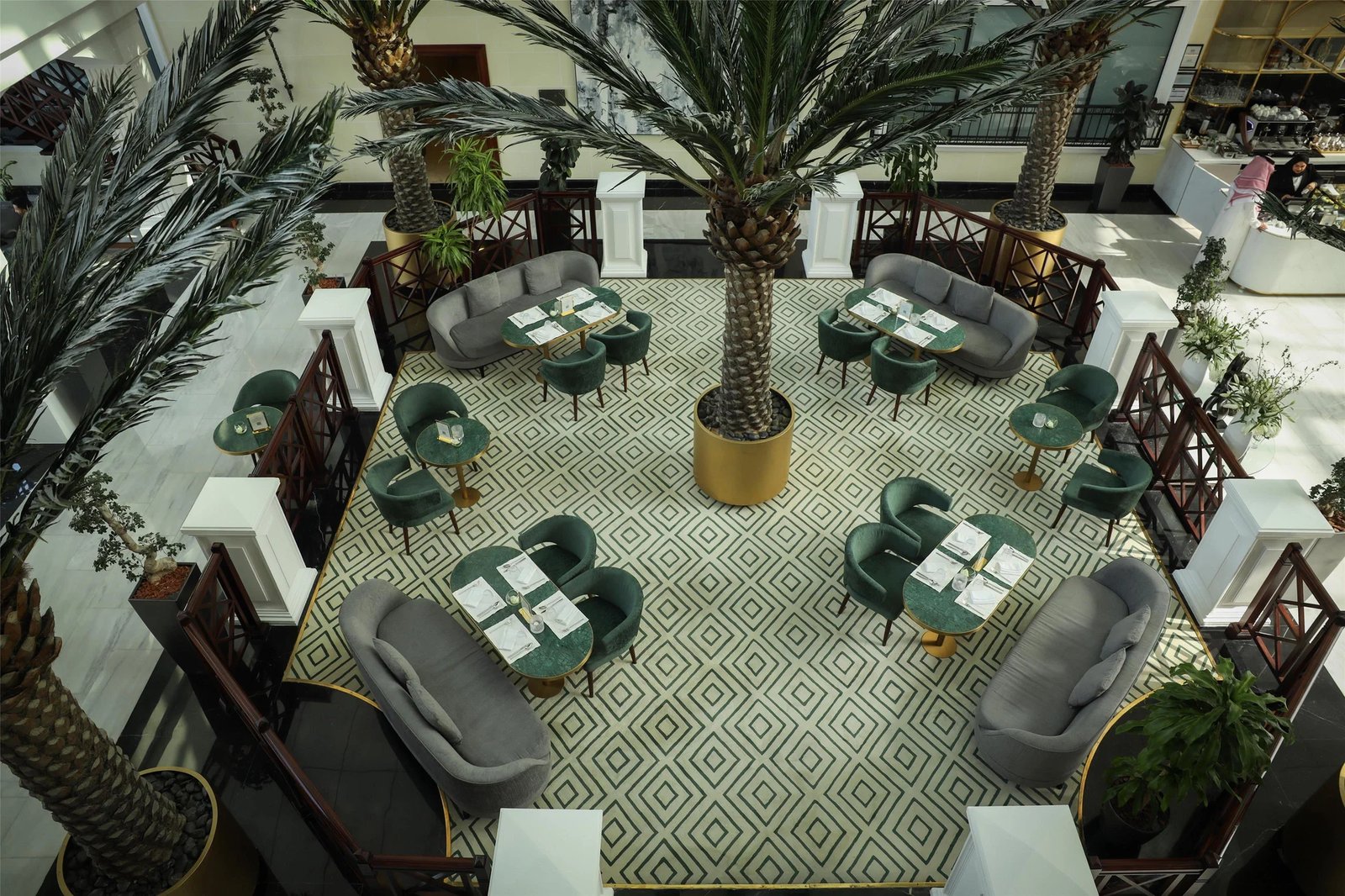 Kempinski Al Othman Hotel Al Khobar, at the table