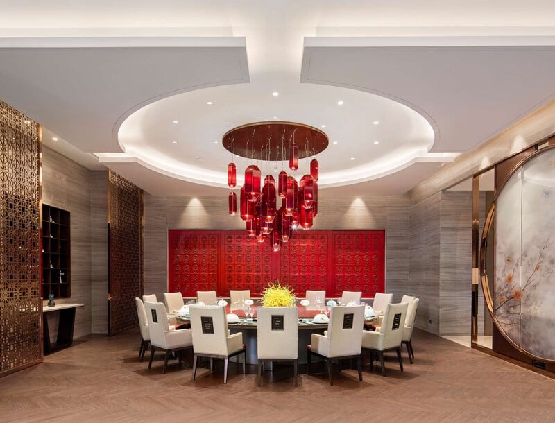 Radisson Collection Hotel, Wuxi, at the table