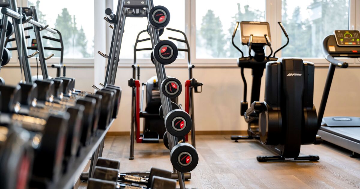Das Stemp Wellnessresort, gym and quiet lounge