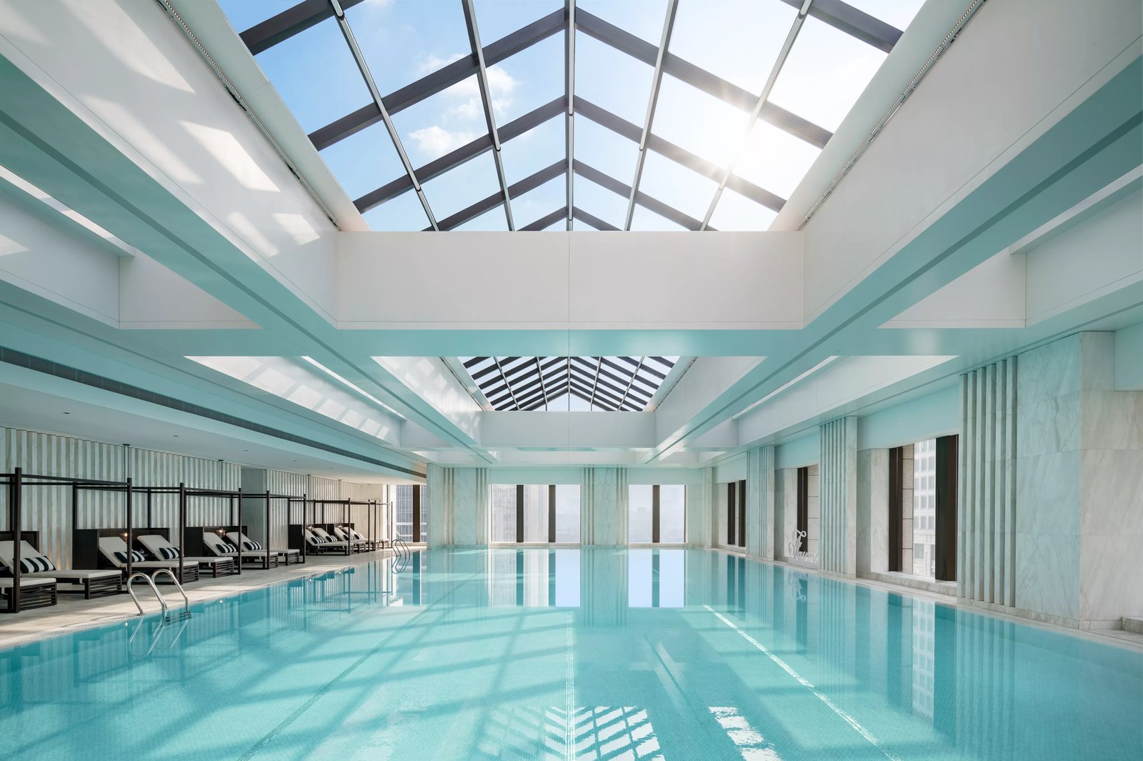 Fairmont Wuhan, the pool