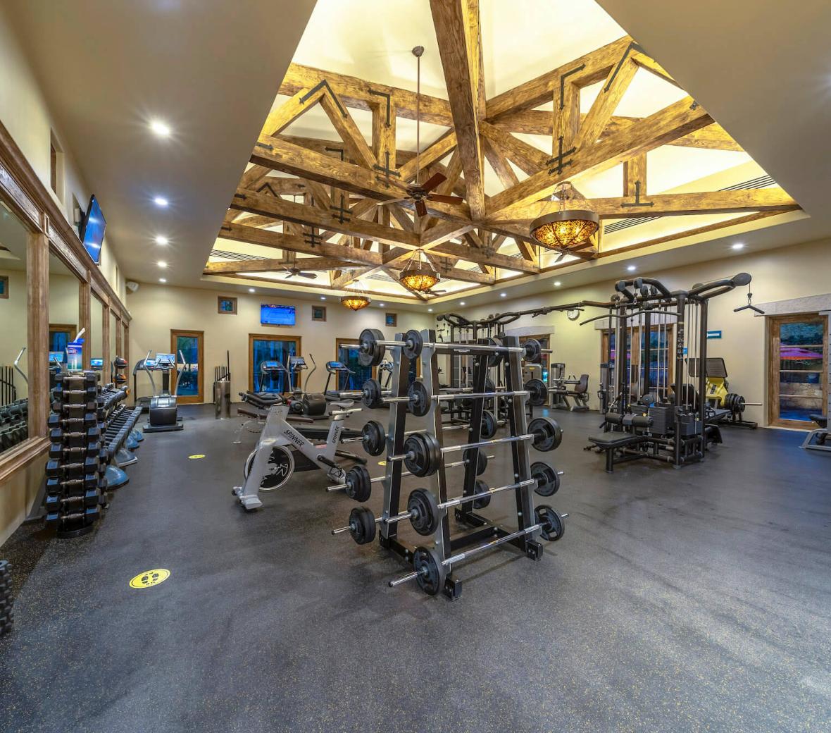 Hacienda Beach Club & Residences, the fitness center