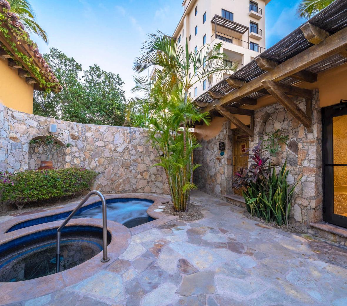 Hacienda Beach Club & Residences, the spa