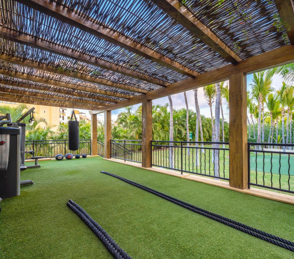 Hacienda Beach Club & Residences, the fitness center