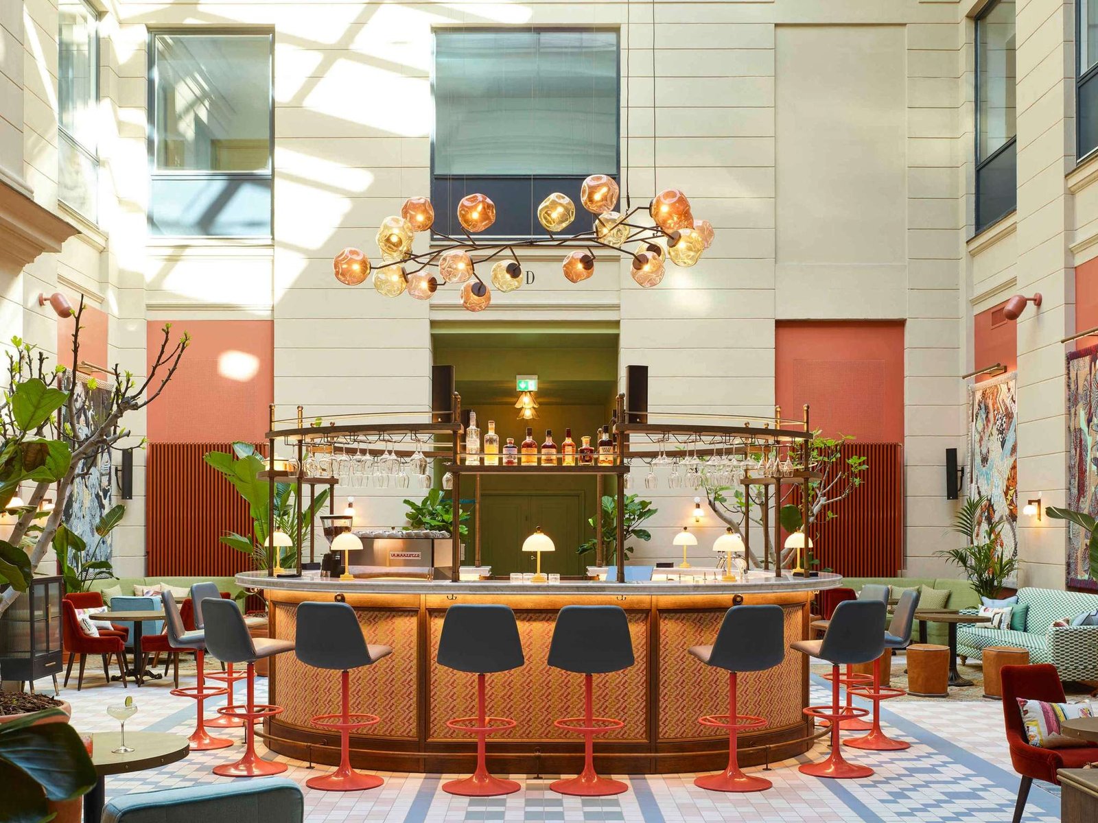 25hours Hotel Indre By, at the table