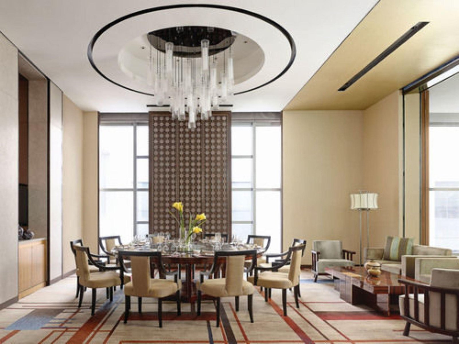 Langham Place Xiamen, at the table